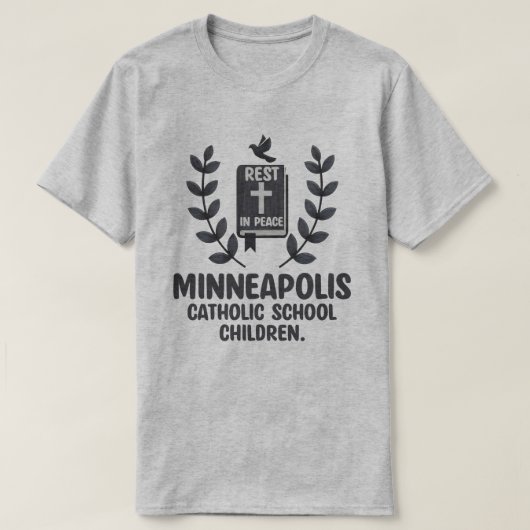Minneapolis katholieke school kinderen T-shirt (Design voorkant)