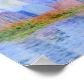 Minneapolis, Lakes, Monet Skyline Wood Art Poster (Hoek)