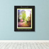 Minneapolis Midtown Greenway Canvas Afdruk (Insitu (Houten vloer))