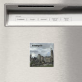 Minneapolis Mill Ruins Park Skyline foto magneet (Insitu (Vaatwasser))