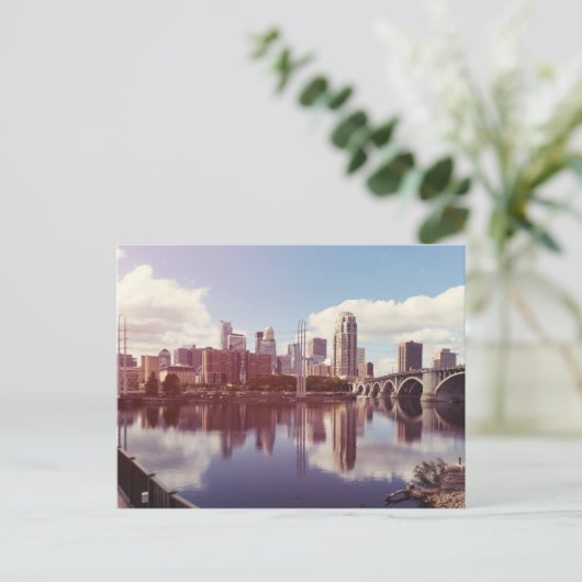 Minneapolis Minnesota Briefkaart (Staand voorkant)