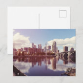 Minneapolis Minnesota Briefkaart (Voorkant / Achterkant)