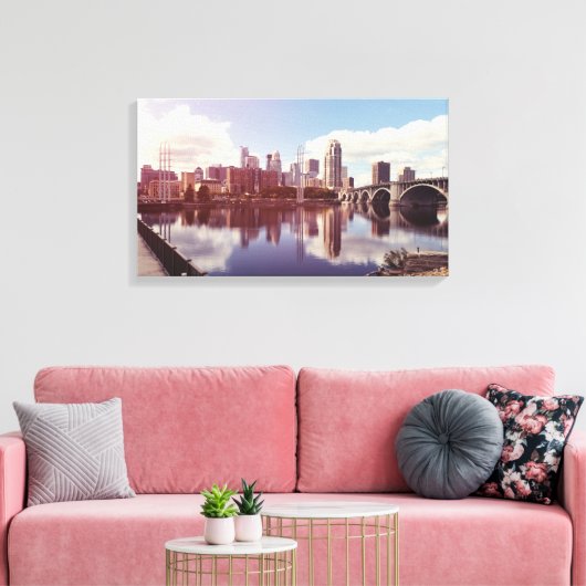Minneapolis Minnesota Canvas Afdruk (Insitu (Woonkamer))