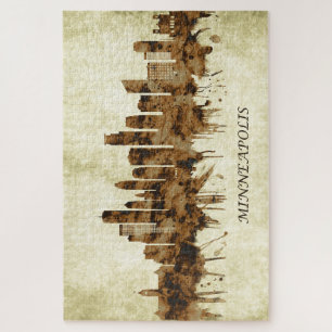 Minneapolis Minnesota Cityscape Legpuzzel