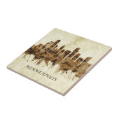 Minneapolis Minnesota Cityscape Tegeltje (Zijkant)