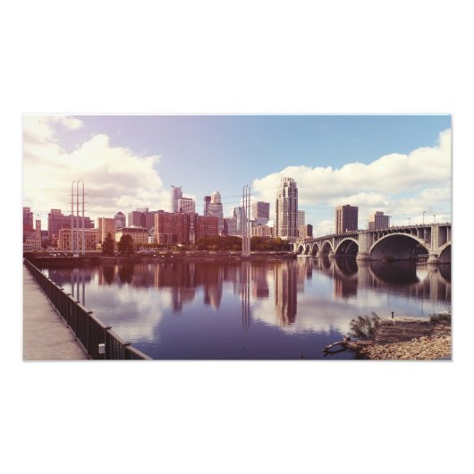 Minneapolis Minnesota Foto Afdruk (Voorkant)