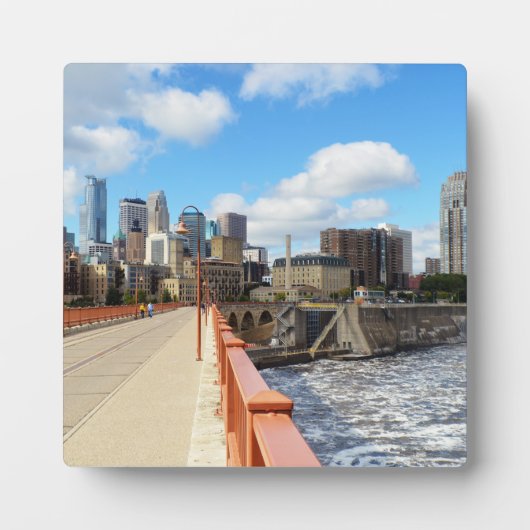 Minneapolis Minnesota Fotoplaat (Voorkant)
