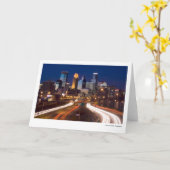 Minneapolis, Minnesota Kaart (Gele Bloem)