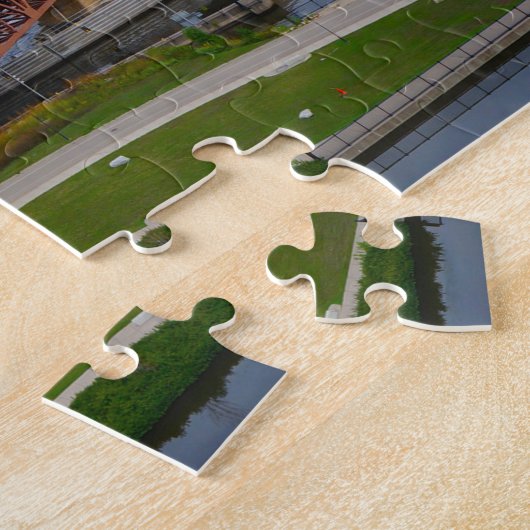 Minneapolis Minnesota. Kerstgroeten Legpuzzel (Zijkant)