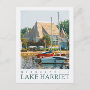 Minneapolis Minnesota Lake Harriet Bandshell Briefkaart