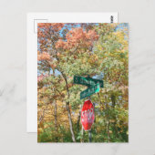 Minneapolis Minnesota Linden Hills herfstkleuren Briefkaart (Voorkant / Achterkant)