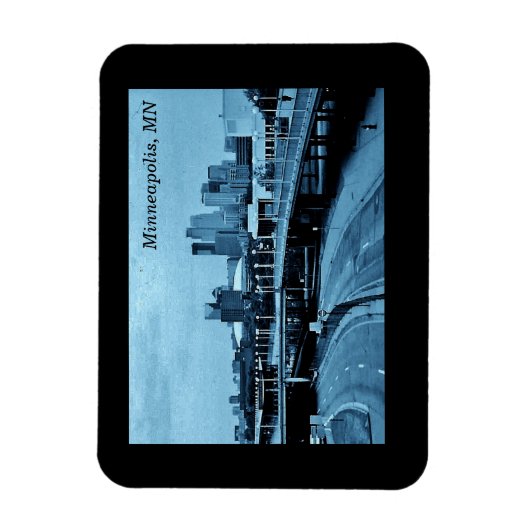 Minneapolis, Minnesota Magneet (Verticaal)