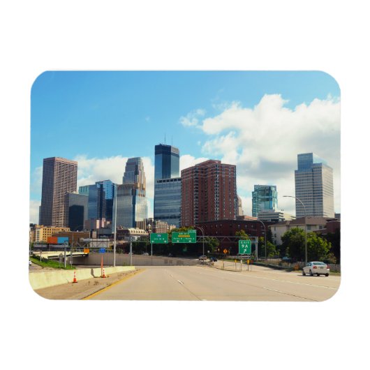 Minneapolis Minnesota Magneet (Horizontaal)
