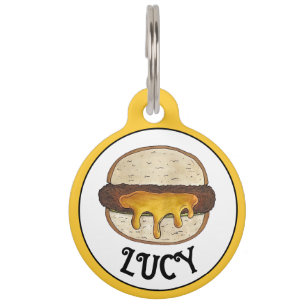Minneapolis Minnesota MN Juicy Lucy Cheese Burger Huisdierpenning