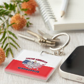 Minneapolis Minnesota Pools Sleutelhanger (Voorkant Rechts)