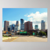 Minneapolis Minnesota Poster (Voorkant)