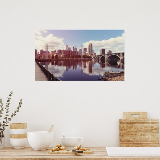 Minneapolis Minnesota Poster (Keuken)