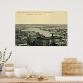 Minneapolis Minnesota Poster Skyline (Keuken)