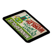 Minneapolis Minnesota Robot - Funny Magneet (Rechterzijde)