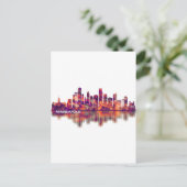 Minneapolis Minnesota Skyline Feestdagenkaart (Staand voorkant)