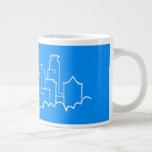 Minneapolis, Minnesota Skyline Grote Koffiekop (Rechts)