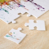 Minneapolis Minnesota Skyline Legpuzzel (Zijkant)