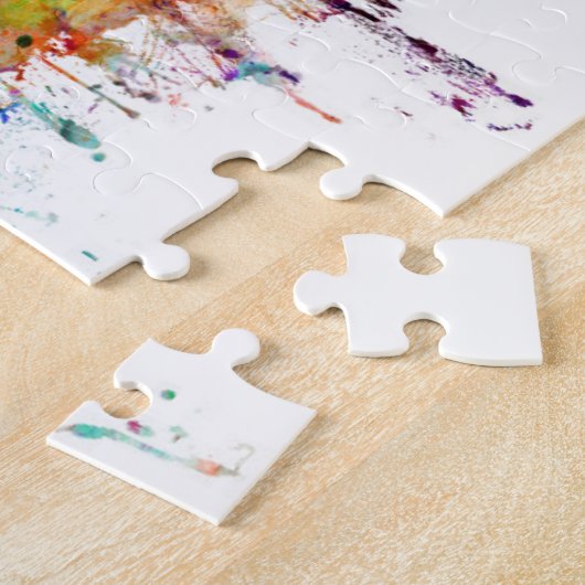 Minneapolis Minnesota Skyline Legpuzzel (Zijkant)