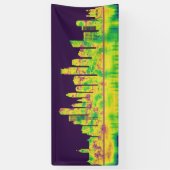 Minneapolis Minnesota Skyline Spandoek (Verticaal)