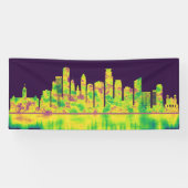 Minneapolis Minnesota Skyline Spandoek (Horizontaal)