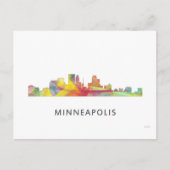 MINNEAPOLIS, MINNESOTA SKYLINE WB1 - BRIEFKAART (Voorkant)