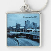 Minneapolis, Minnesota Sleutelhanger (Voorkant)