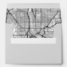 Minneapolis, Minnesota Stadsplattegrond