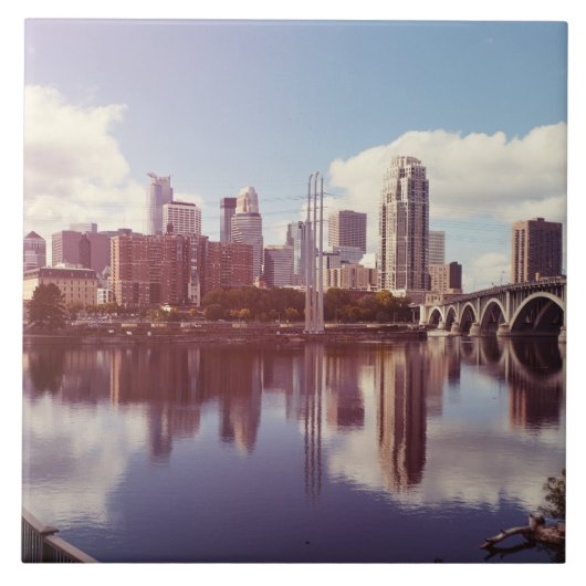 Minneapolis Minnesota Tegeltje (Voorkant)