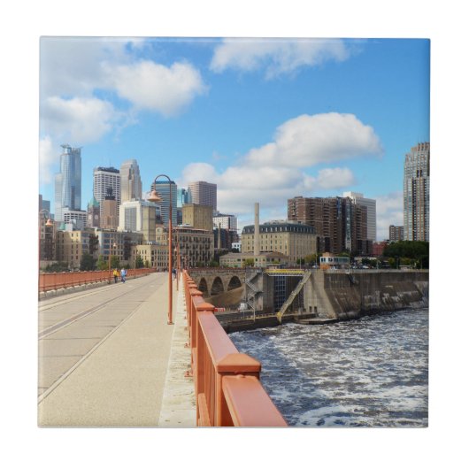 Minneapolis Minnesota Tegeltje (Voorkant)