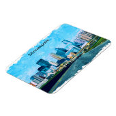 Minneapolis Minnesota Travel Skyline Magneet (Linkerzijde)