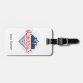 Minneapolis Minnesota USA Skyline Verenigde Staten Bagagelabel (Voorkant horizontaal)