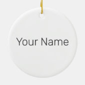 Minneapolis Minnesota USA Skyline Verenigde Staten Keramisch Ornament (Achterkant)