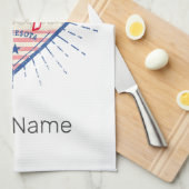 Minneapolis Minnesota USA Skyline Verenigde Staten Theedoek (Quarter Fold)