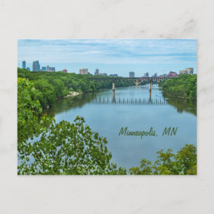 Minneapolis, MN Skyline briefkaart