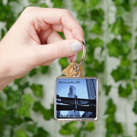 Minneapolis, MN Sleutelhanger (Hand)