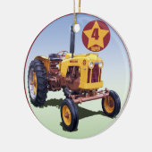 Minneapolis-Moline 4 sterren Super Keramisch Ornament (Links)