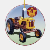 Minneapolis-Moline 4 sterren Super Keramisch Ornament (Achterkant)