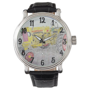 Minneapolis Moline R Tractor Horloge