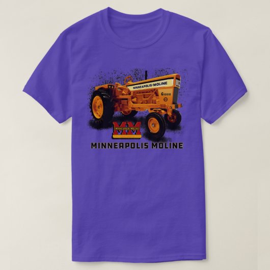 Minneapolis Moline Tractors Verenigde Staten T-shirt (Design voorkant)