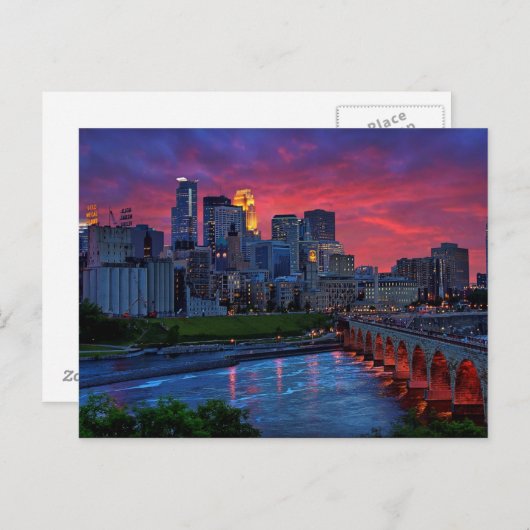 Minneapolis OogSnoep Briefkaart (Voorkant / Achterkant)
