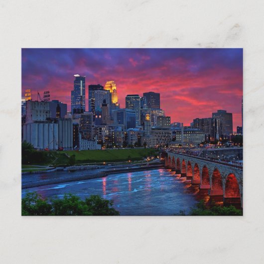 Minneapolis OogSnoep Briefkaart (Voorkant)
