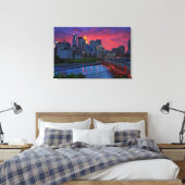 Minneapolis OogSnoep Canvas Afdruk (Insitu (Slaapkamer))