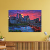 Minneapolis OogSnoep Canvas Afdruk (Insitu (Woonkamer))