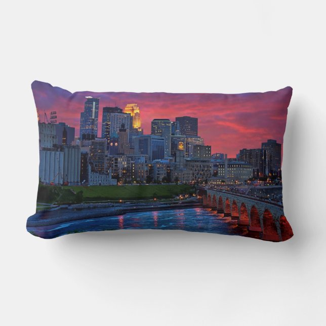 Minneapolis OogSnoep Kussen (Voorkant)
