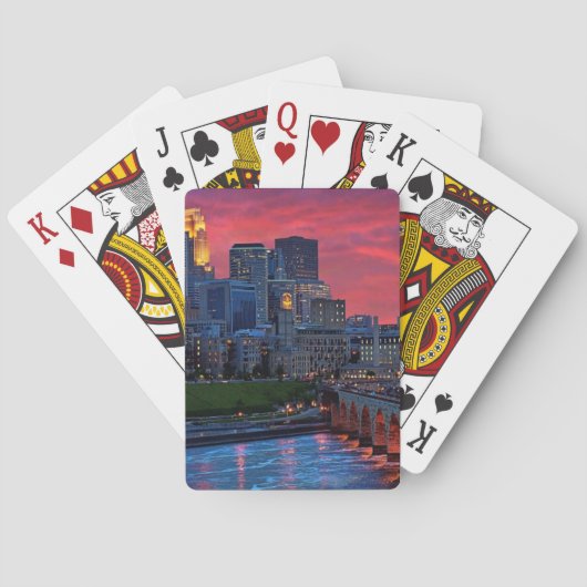 Minneapolis OogSnoep Pokerkaarten (Achterkant)